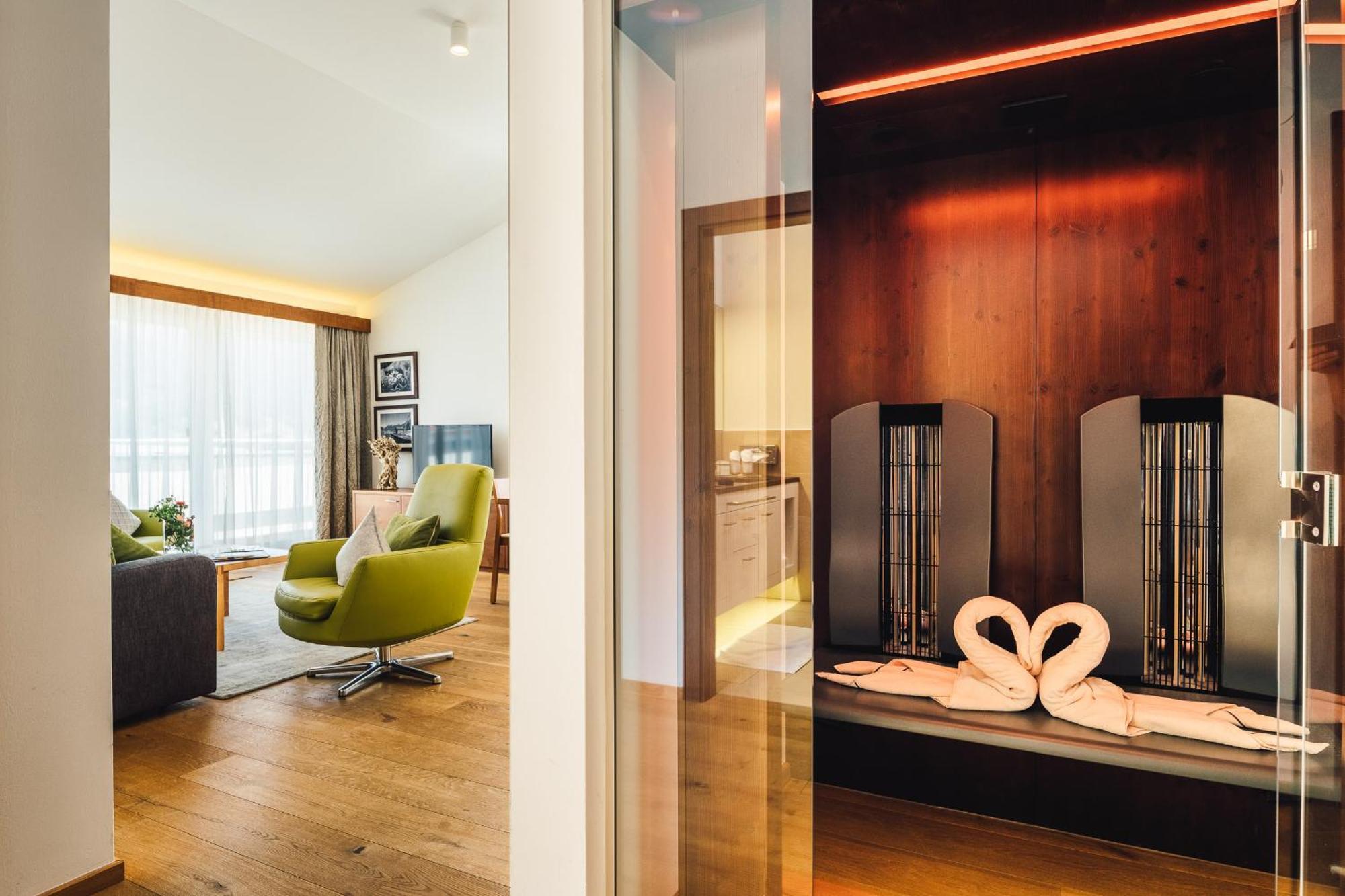 Schneeweiss Lifestyle - Apartments - Living 세르파우스 객실 사진