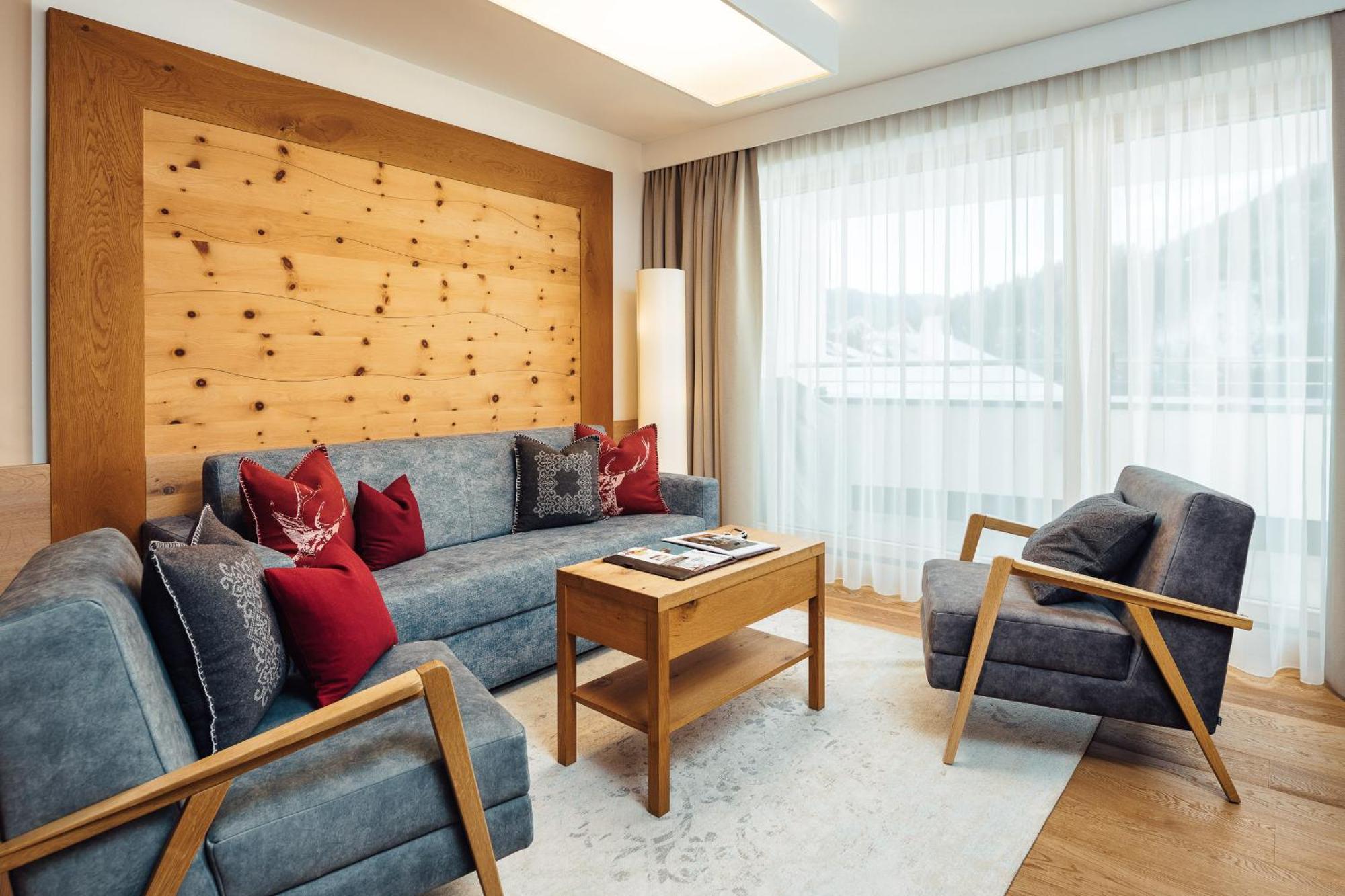 Schneeweiss Lifestyle - Apartments - Living 세르파우스 객실 사진